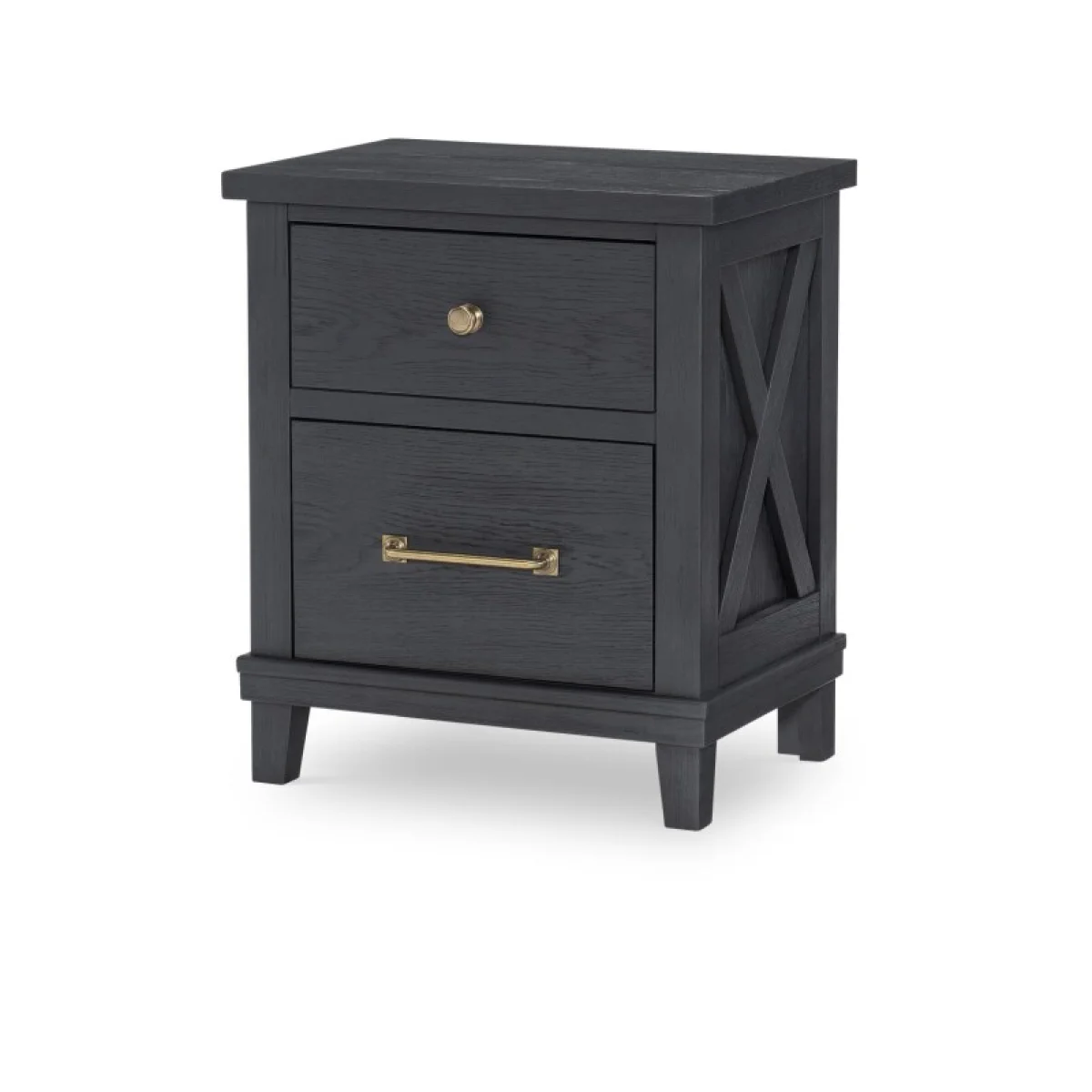 Night Stand Black Finish Youth Nightstands black 4