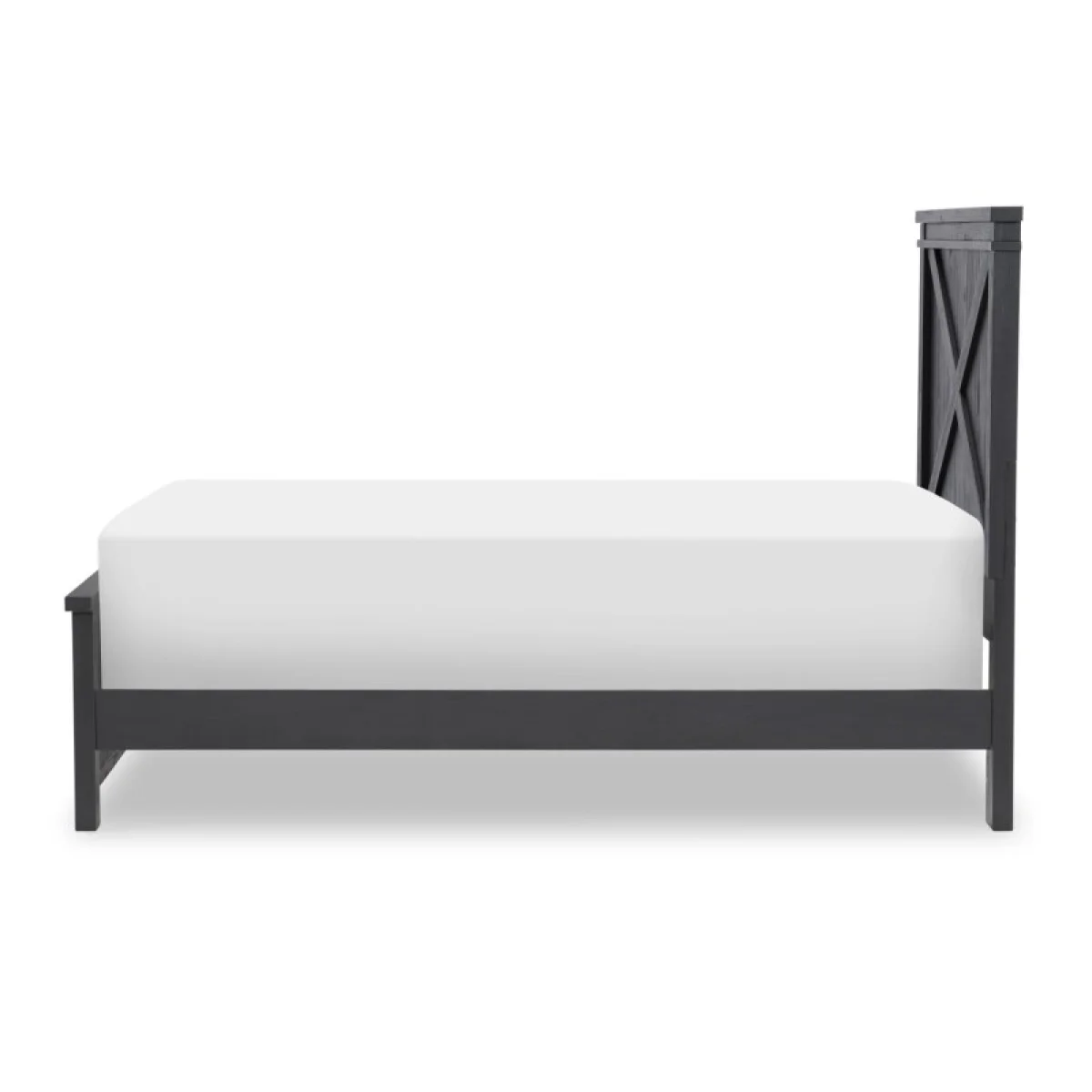 Complete Panel Bed Twin 33 Black Finish Youth Beds black 8