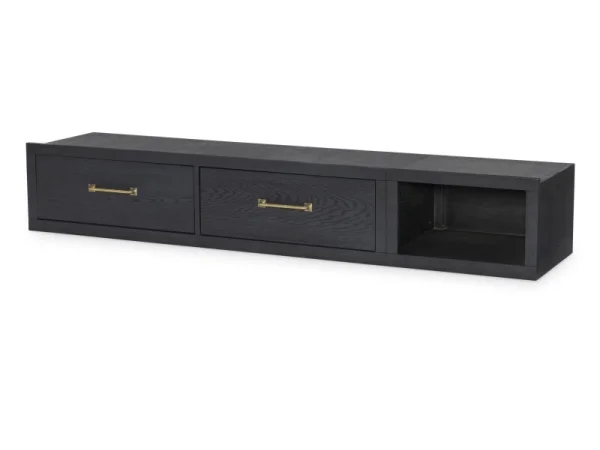 Underbed Storage Unit Black Finish Bed Parts Bed Parts