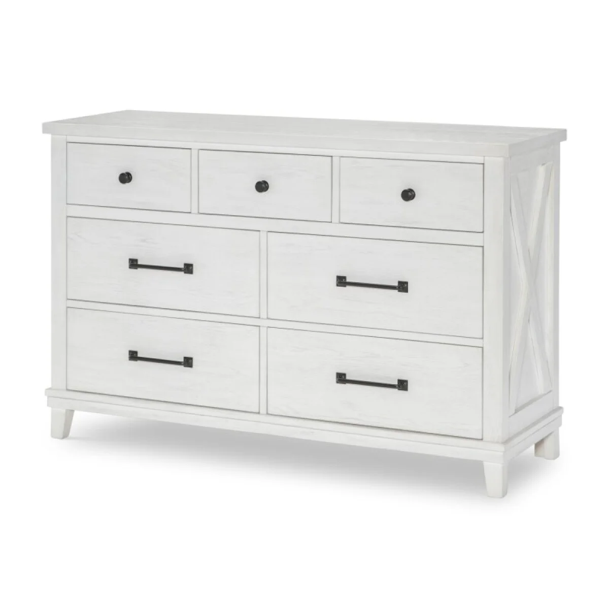 Dresser White Finish Youth Dressers Aged White 4