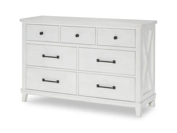 Dresser White Finish Youth Dressers Aged White