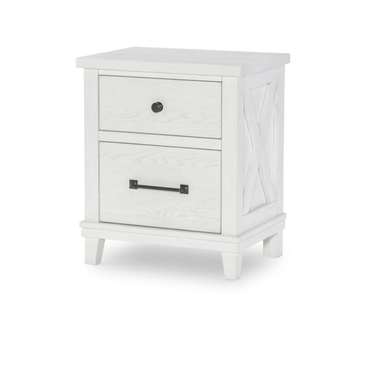 Night Stand White Finish Youth Nightstands Aged White 4