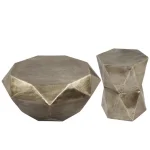 Geometric End Table End tables End Tables 8