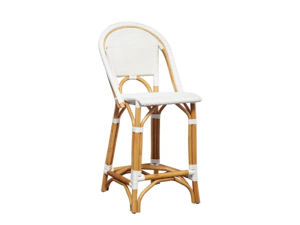White Leroy Bar Stool Barstools Barstools