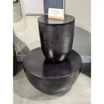 Round Cocktail Table Cocktail & Coffee Tables black 18
