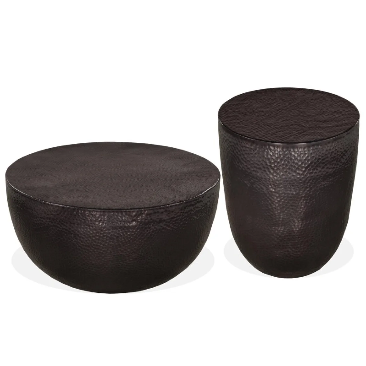 Round Cocktail Table Cocktail & Coffee Tables black 10