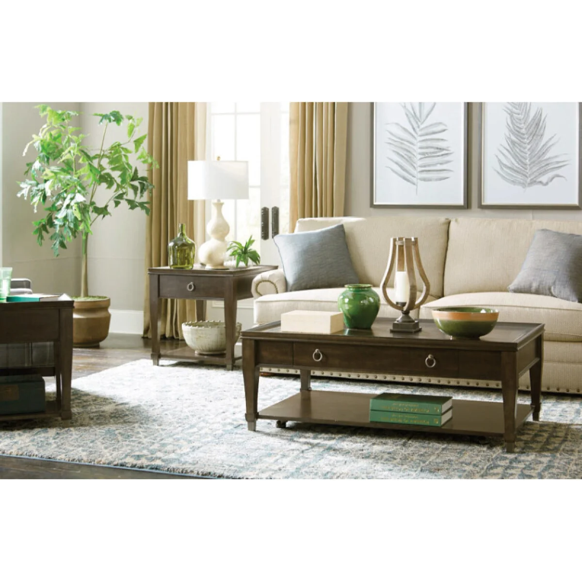 Sunset Valley Rectangular Drawer End End tables End Tables 7
