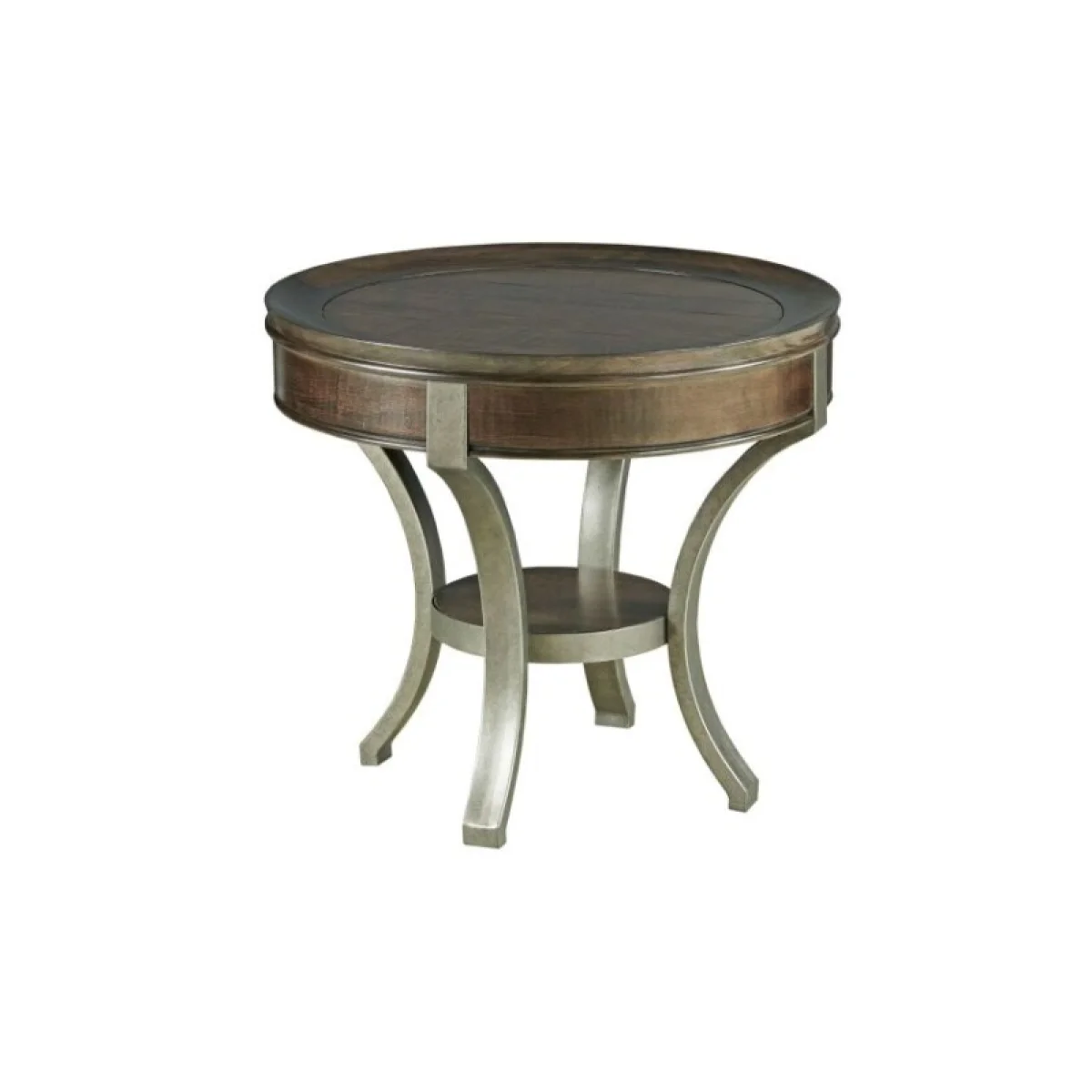 Sunset Valley Round End Table End tables Brown 4