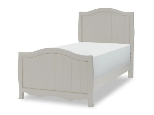 Complete Panel Bed Twin 3/3 Youth Beds Cream