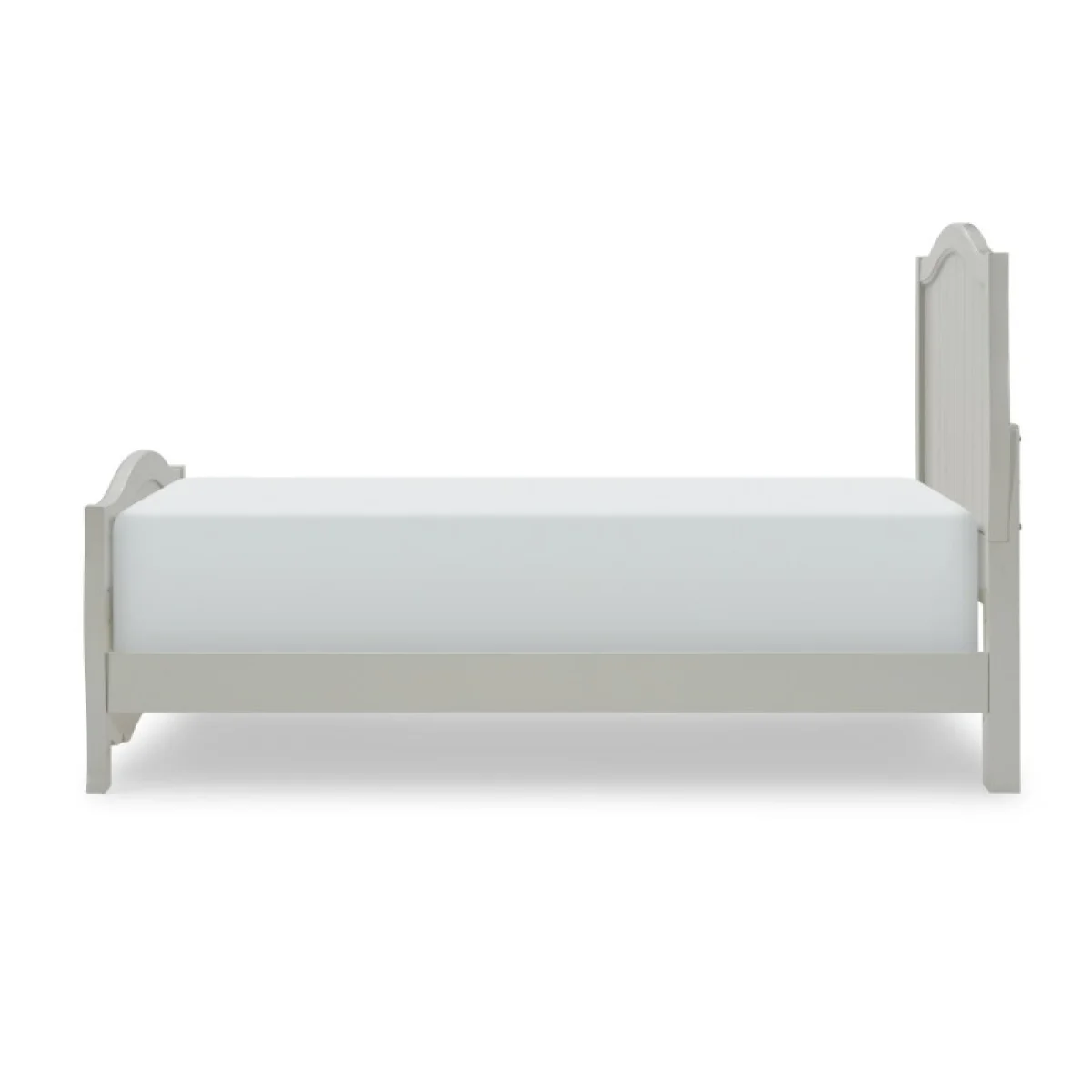 Complete Panel Bed Twin 3/3 Youth Beds Cream 7