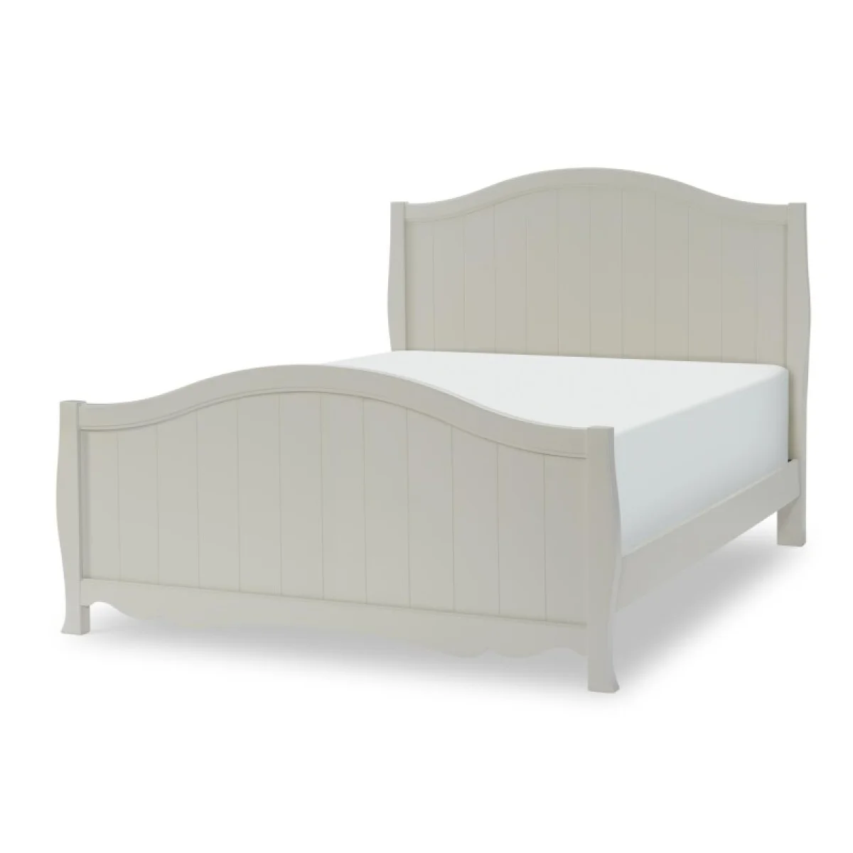 Complete Panel Bed Queen 5/0 Youth Beds Cream 4