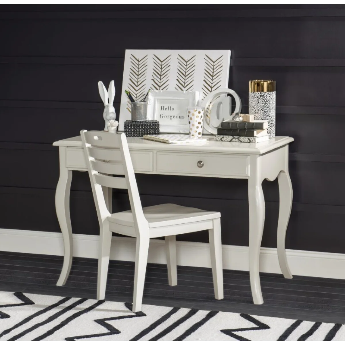 Writing Desk Youth Desks Dove Grey 7