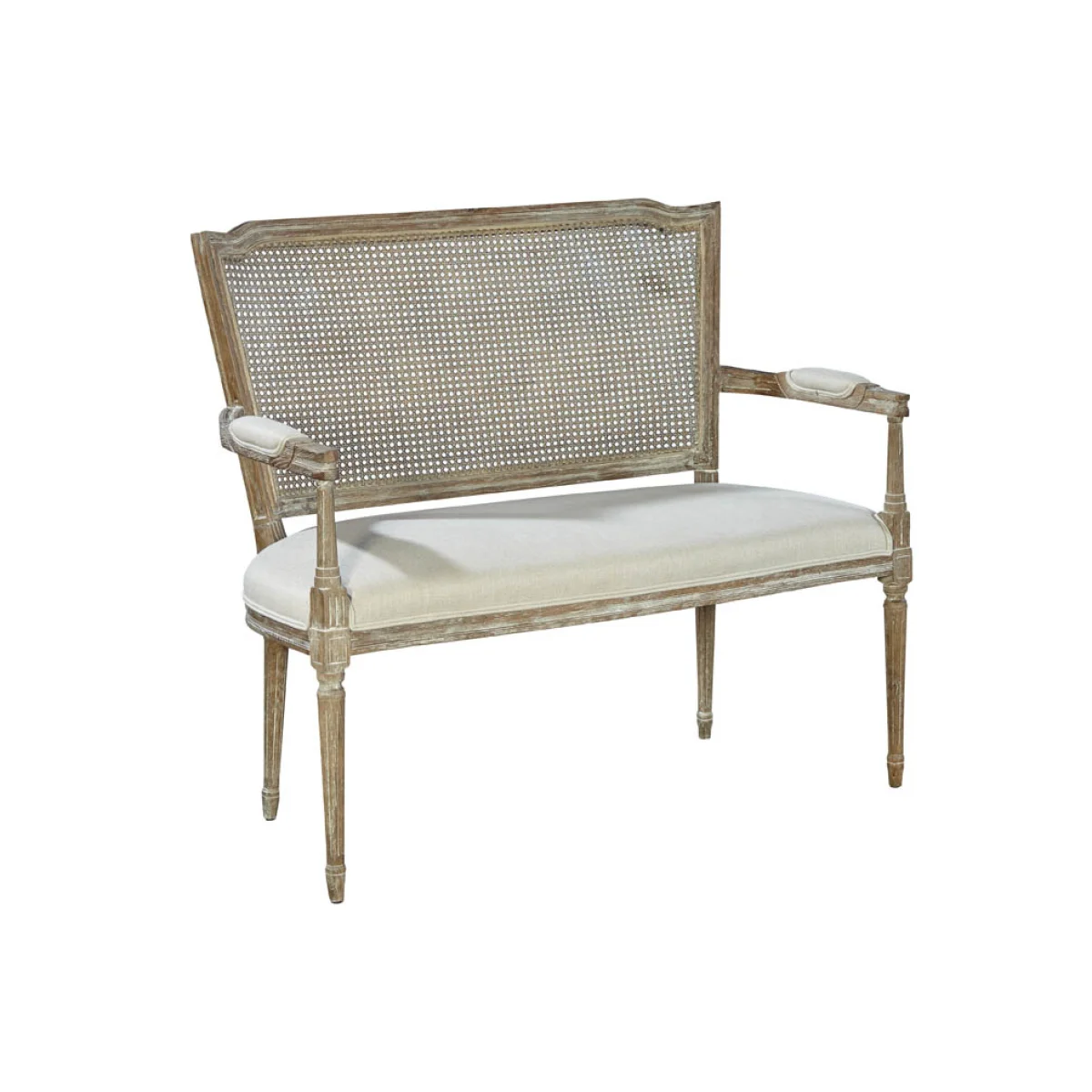Channing Settee Sofas Cream 4