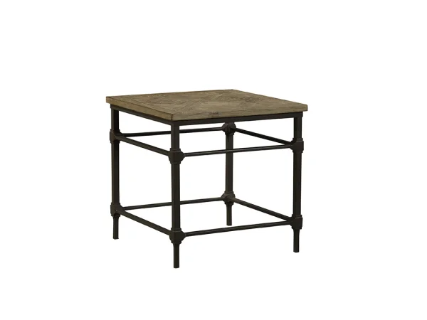 Industrial 96″ Hutch Entertainment Stands Aspen Home 13