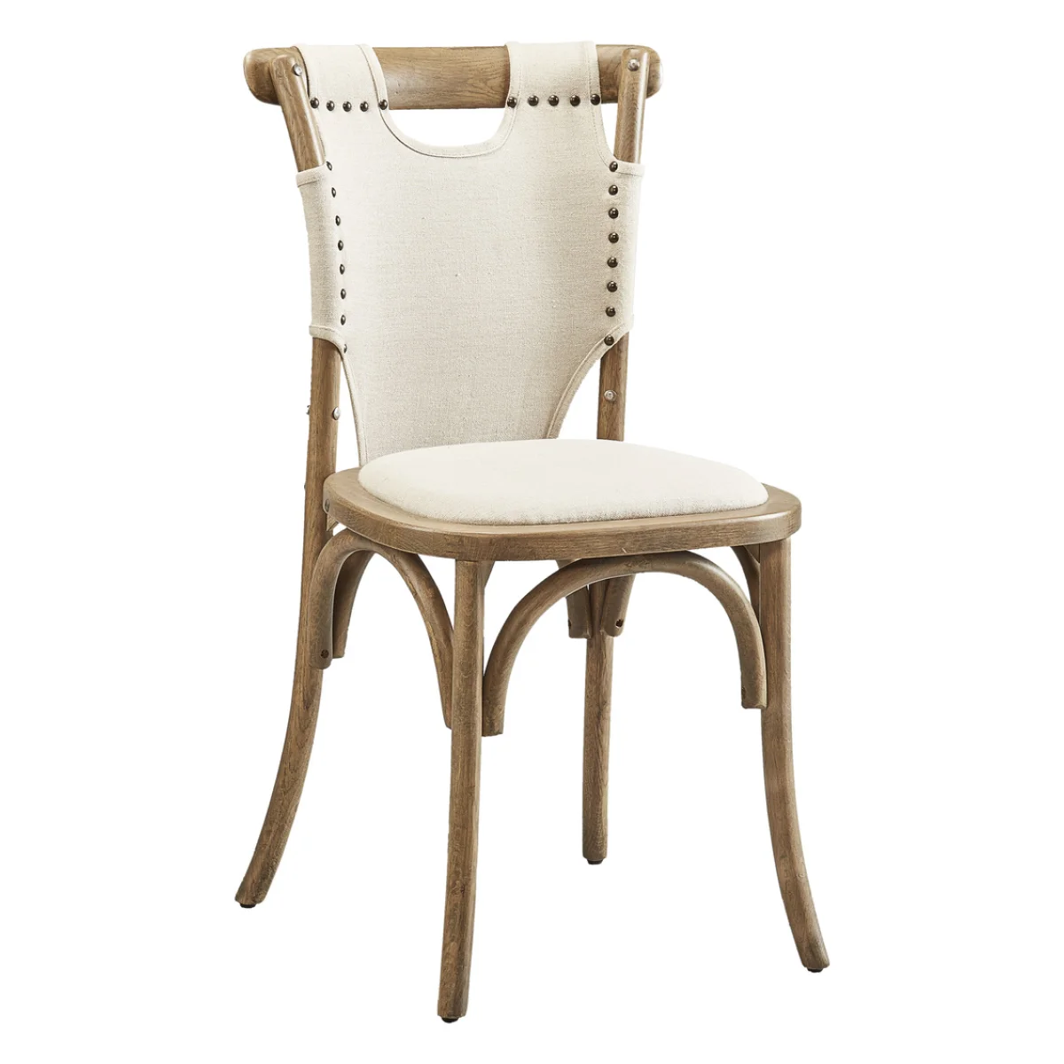 Split Shoulder Dining Chair Chairs & Benches Brown 4