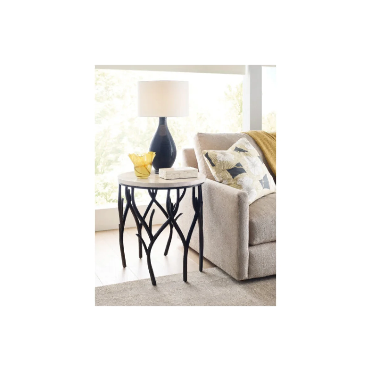 Willow End Table End tables black 6