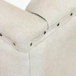 Grand Linen Wingback Chair Chairs Chairs 13