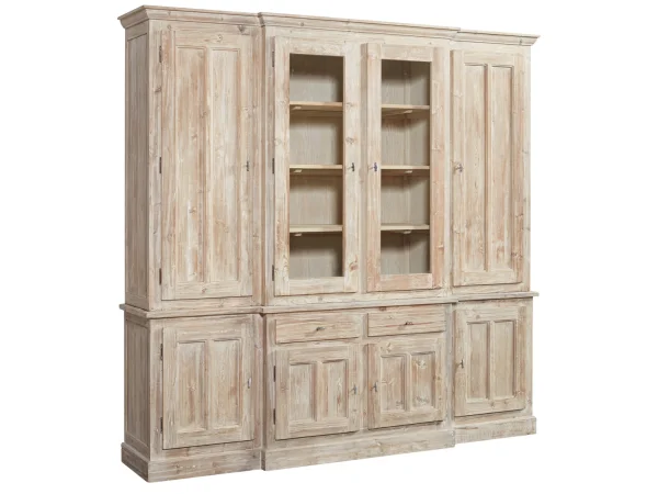 Churchill 66″ Highboy Console W/ 3 Doors Entertainment Stands Aspen Home 13
