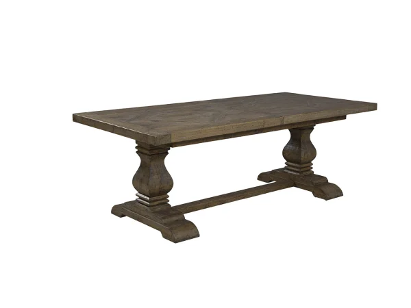Sandbridge Extension Dining Table Dining Tables Brown 4