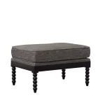 Black Sara Ottoman Ottomans & Poufs black 6