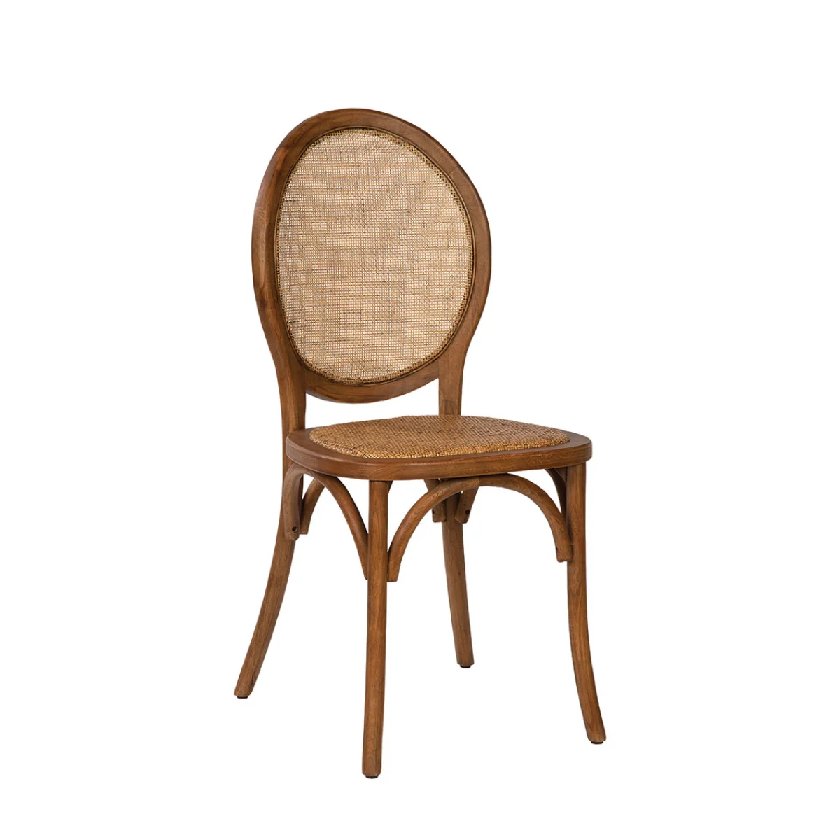 Brown Tansey Side Chair Chairs & Benches Brown 4