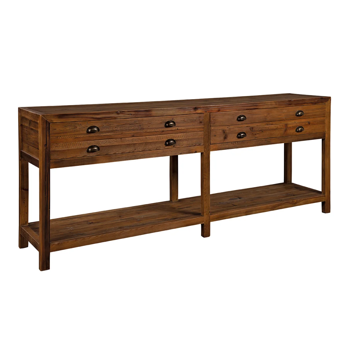 Apothecary Sideboard Dining Storage Brown 4