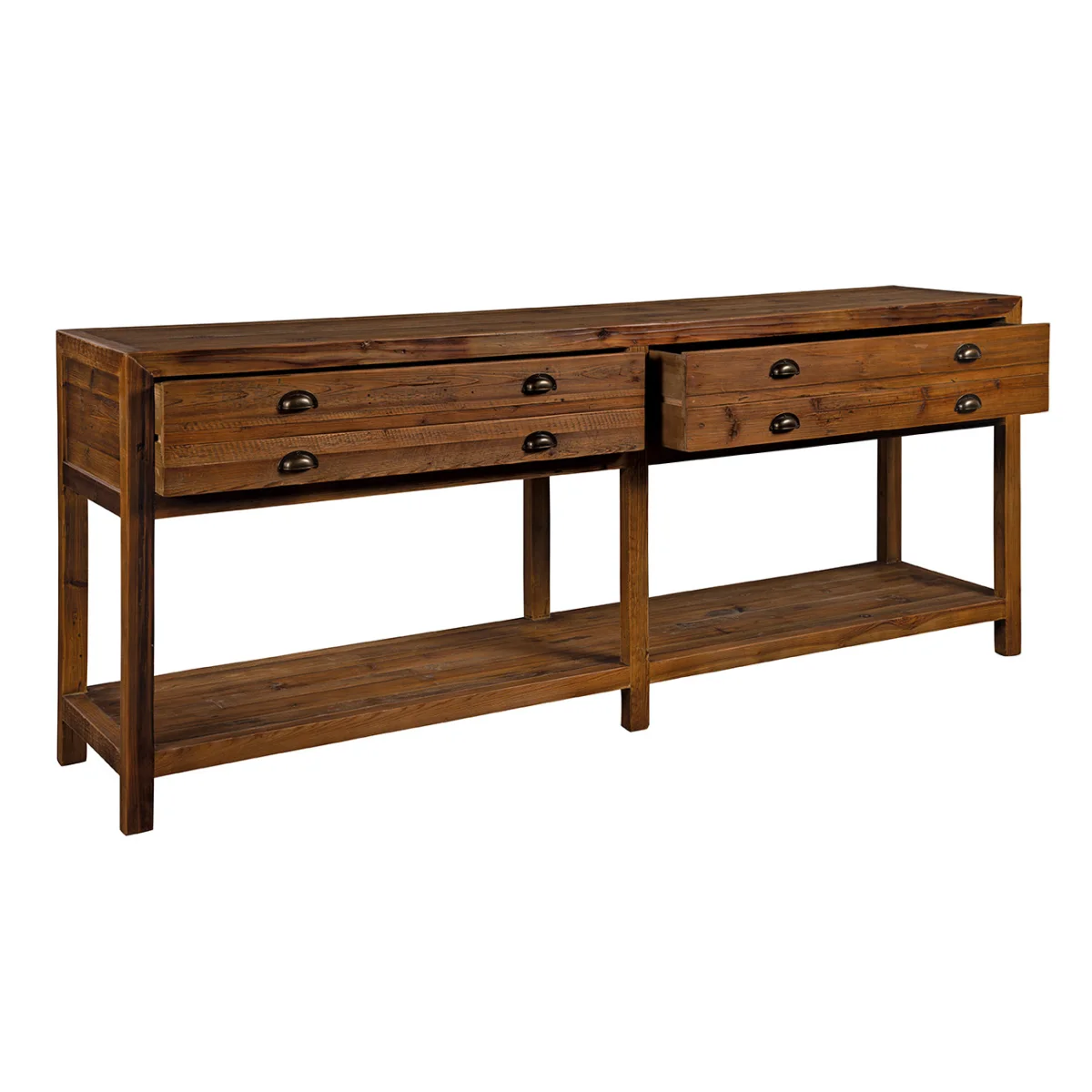 Apothecary Sideboard Dining Storage Brown 6