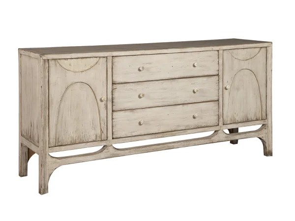 Finnegan 98″ Console W/ 4 Doors DTT1270-SBR Entertainment Stands Aspen Home 15