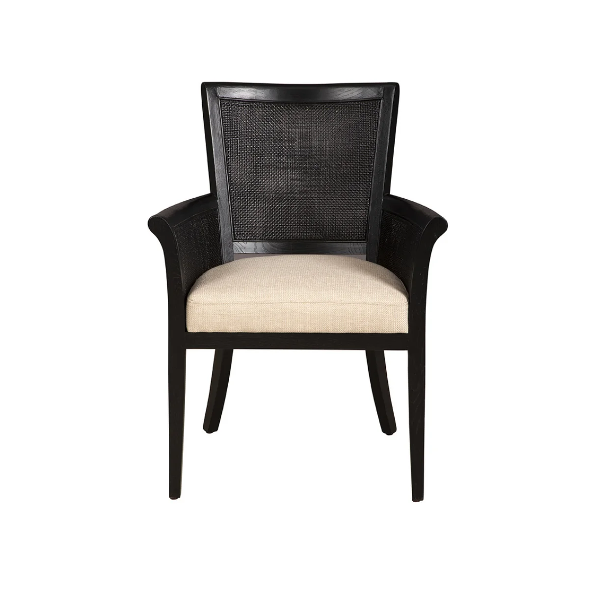 Black Gimble Arm Chair Chairs black 6