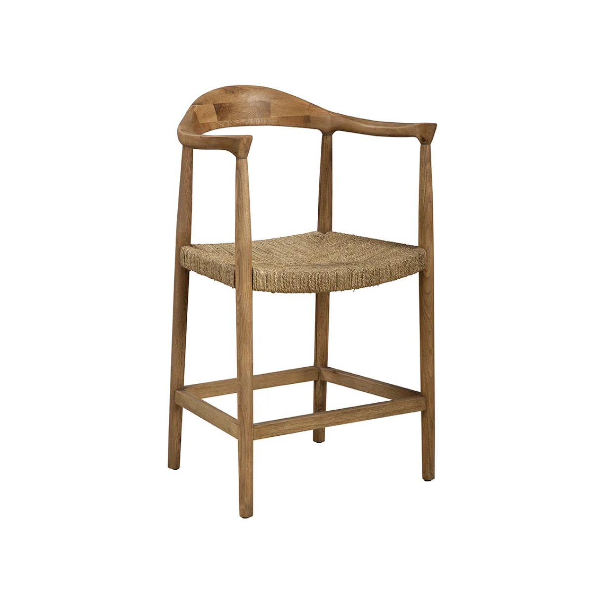 Natural Abraham Counter Stool Barstools Barstools 4
