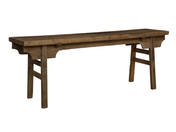 Large Peasant Console Console Tables Brown