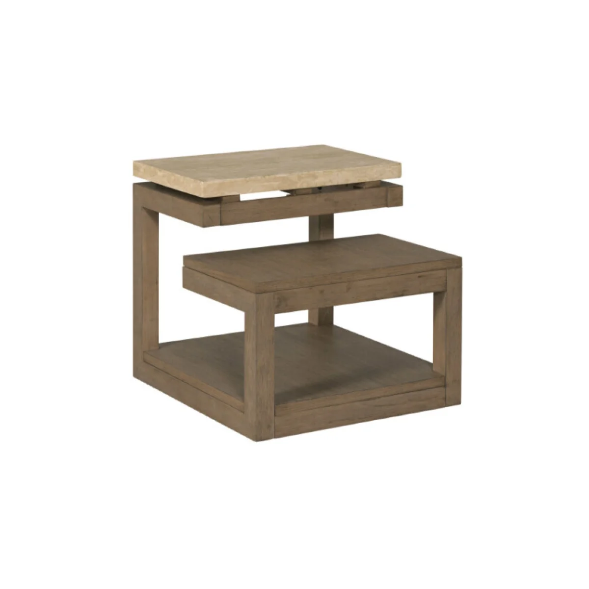 Nash Rectangular End Table End tables Brown 4