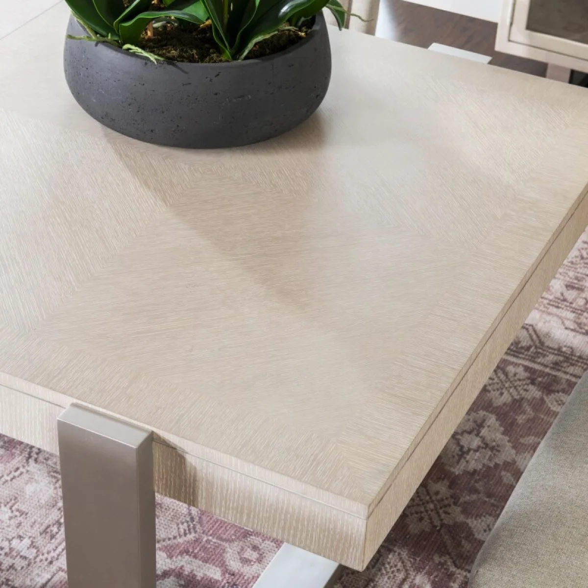Leg Table Dining Tables Cream 6