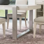 Leg Table Dining Tables Cream 25