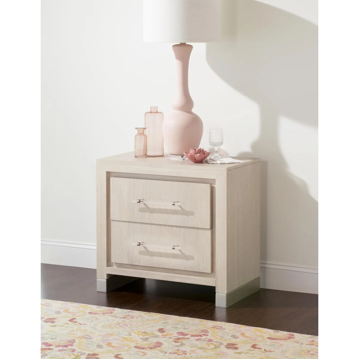 2 Drawer Nightstand Youth Nightstands Cream 6