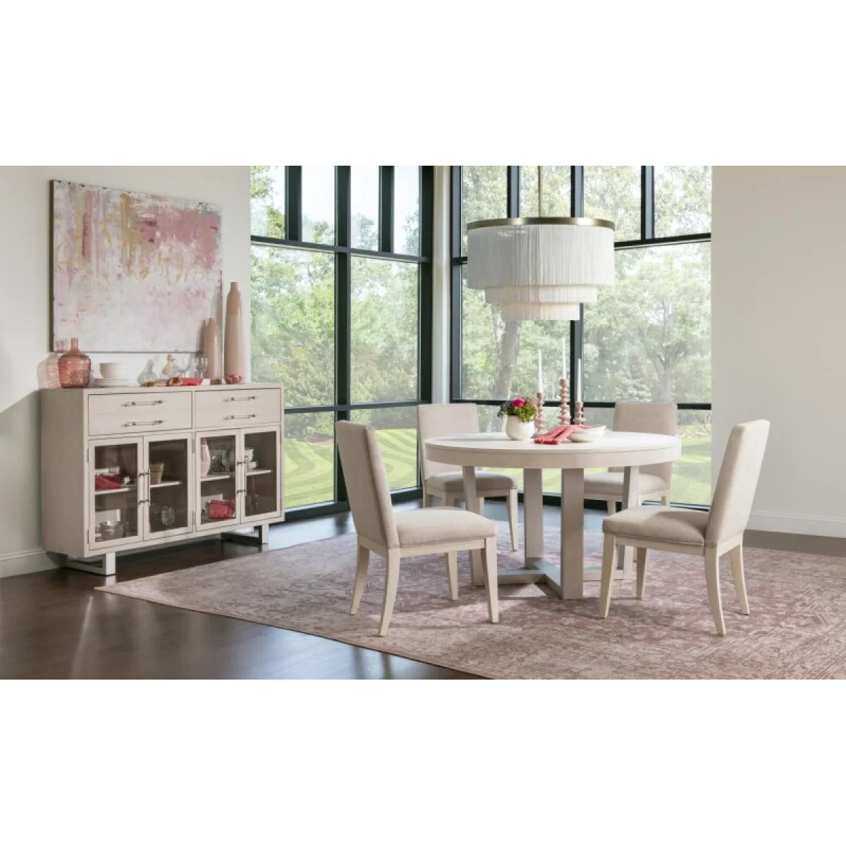 Round Dining Table Dining Tables Cream 8