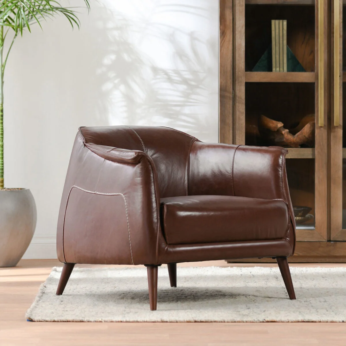 Martel Club Chair Chairs Brown 10