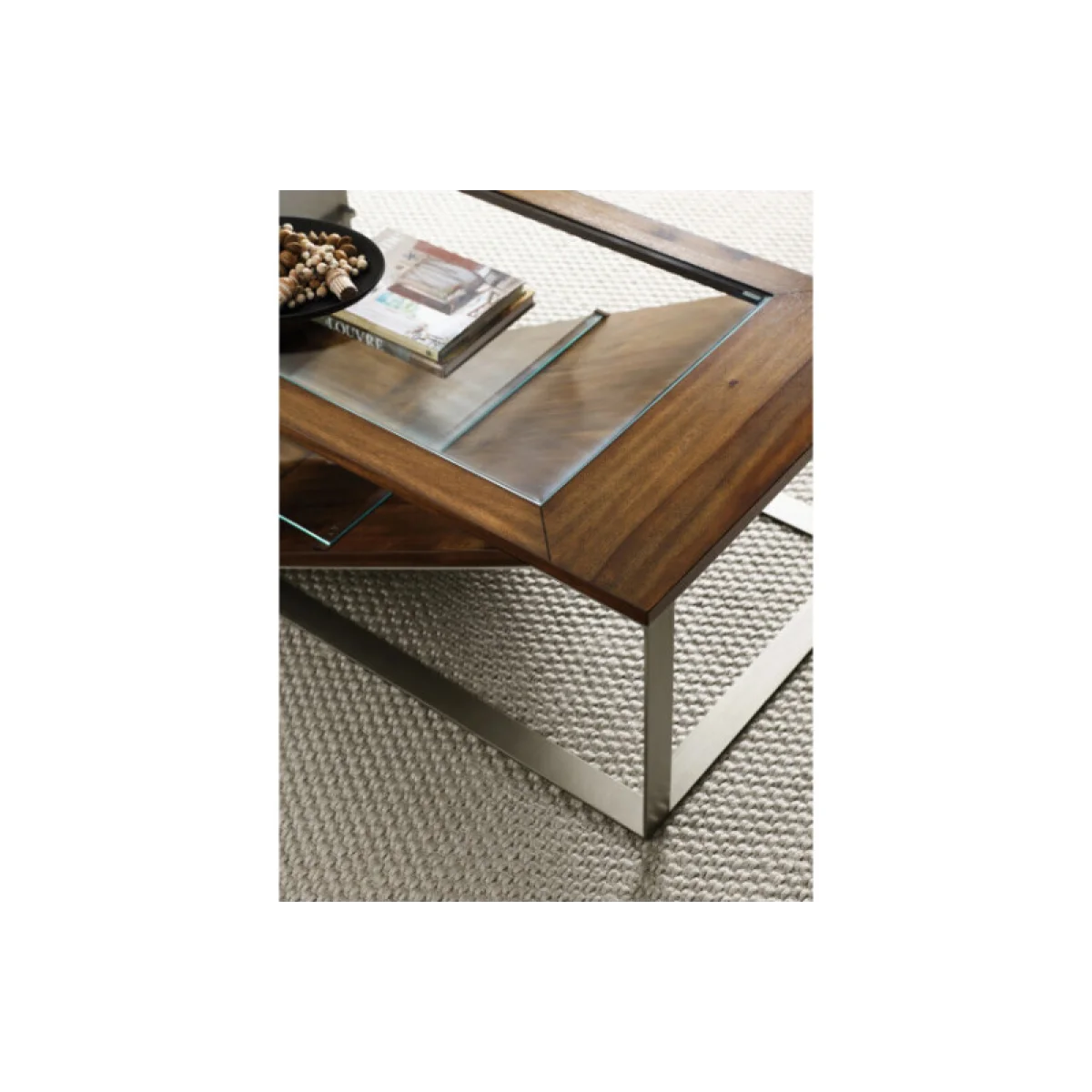 Editor Rectangular Coffee Table Cocktail & Coffee Tables Brown 7