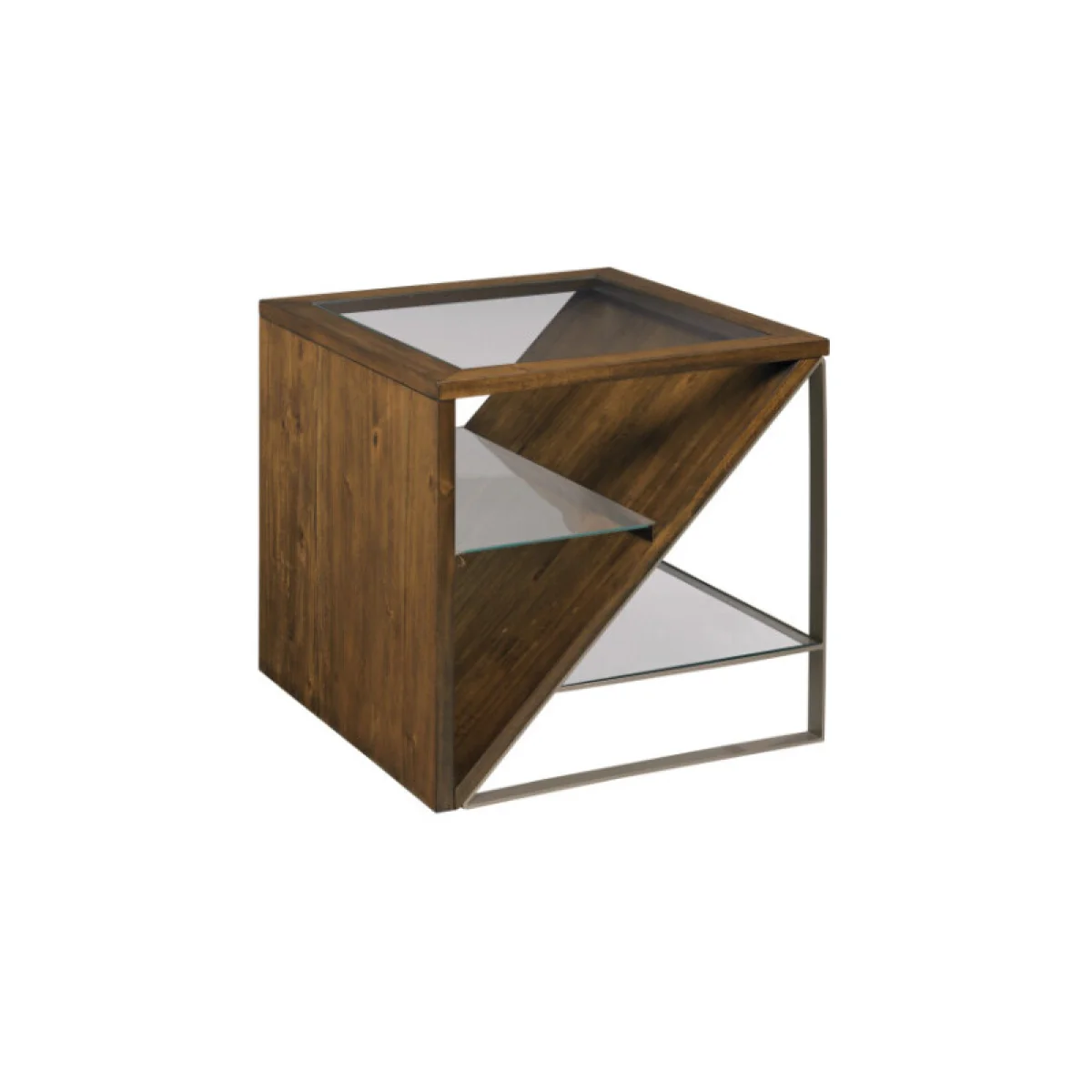 Editor Rectangular End Table End tables Brown 4