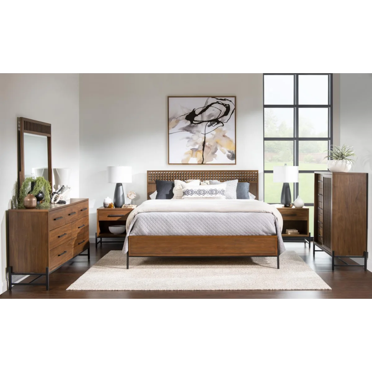 Open Nightstand Nightstands Brown 7