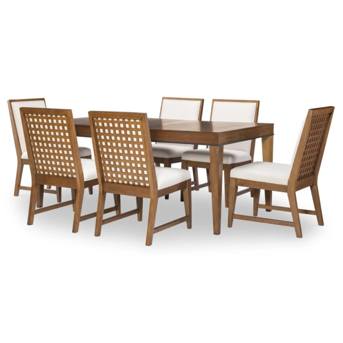 Rect Dining Table Dining Tables Brown 8