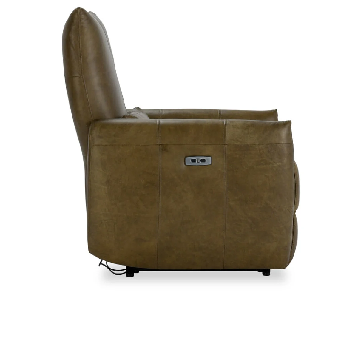 Thaya Leather Power Recliner – Earth Brown Recliners Brown 7