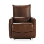 Thaya Leather Power Recliner Recliners Antique Brown 17