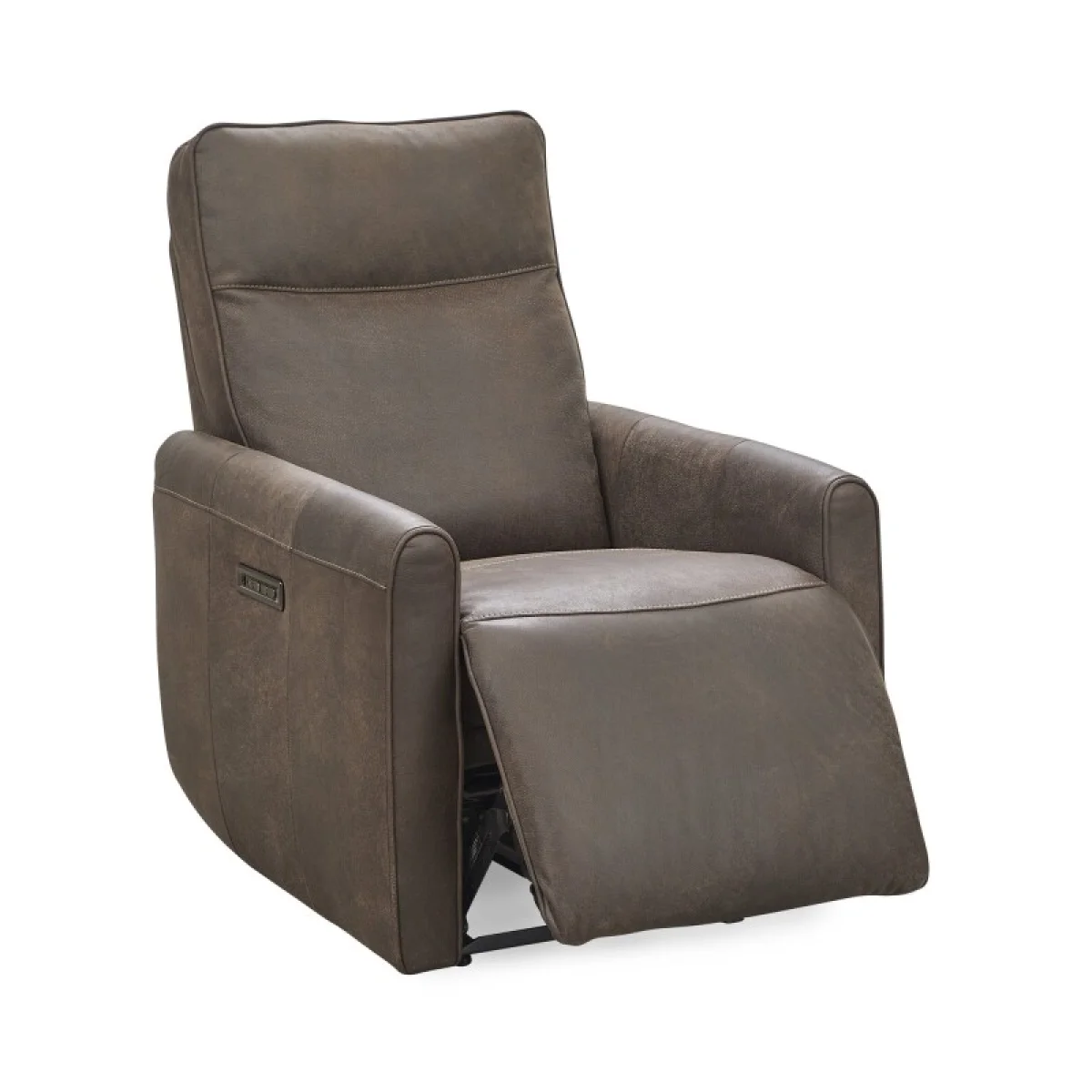 Vivica Leather Power Recliner Recliners Brown 9