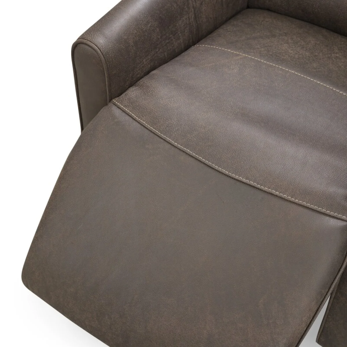 Vivica Leather Power Recliner Recliners Brown 11