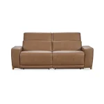 Kadon Leather Power Recliner Sofa Sofas Brown 17