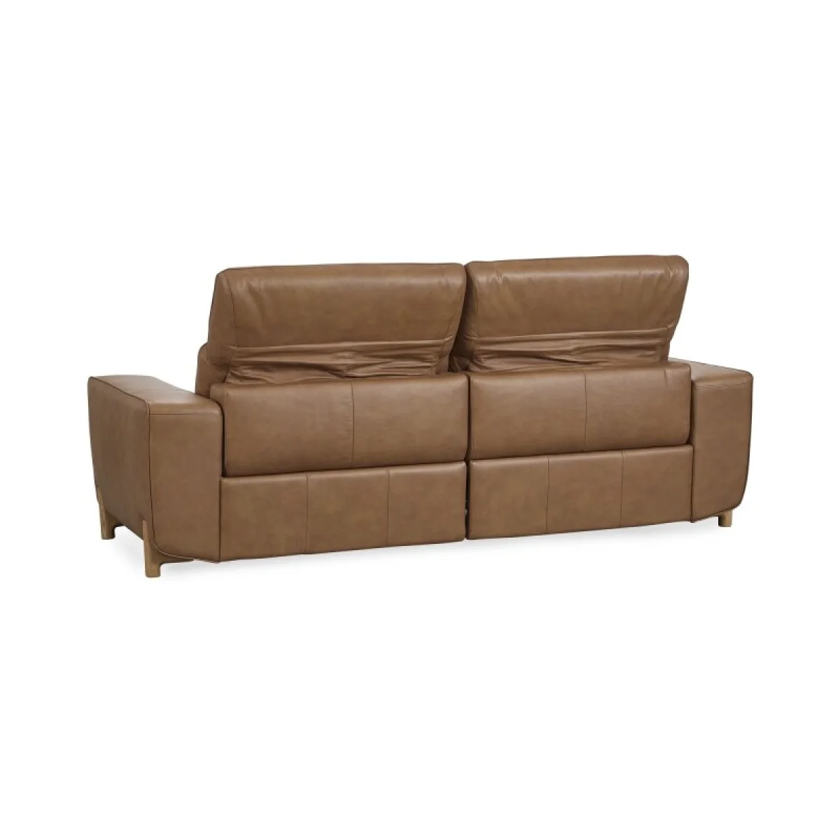 Kadon Leather Power Recliner Sofa Sofas Brown 9