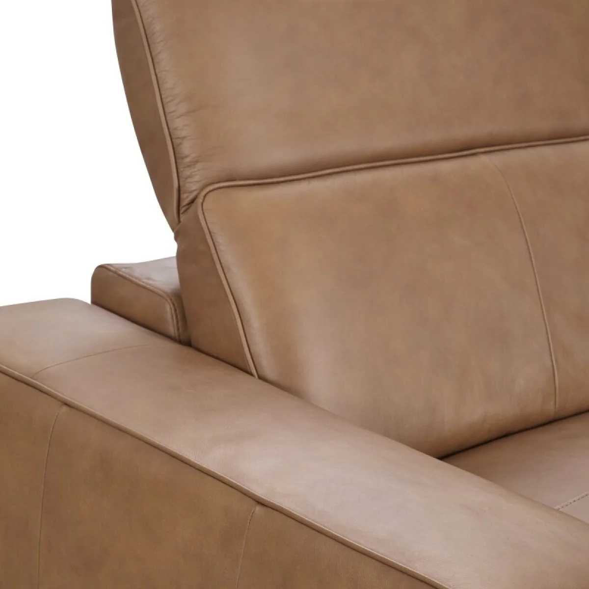 Kadon Leather Power Recliner Sofa Sofas Brown 10