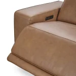 Kadon Leather Power Recliner Sofa Sofas Brown 20