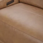 Kadon Leather Power Recliner Sofa Sofas Brown 21